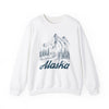 Alaska Sweatshirt - Mountain Illustration Graphic Crewneck