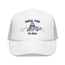 Angel Fire, New Mexico Ski Babe Trucker Hat — Foam Mesh Cap-6