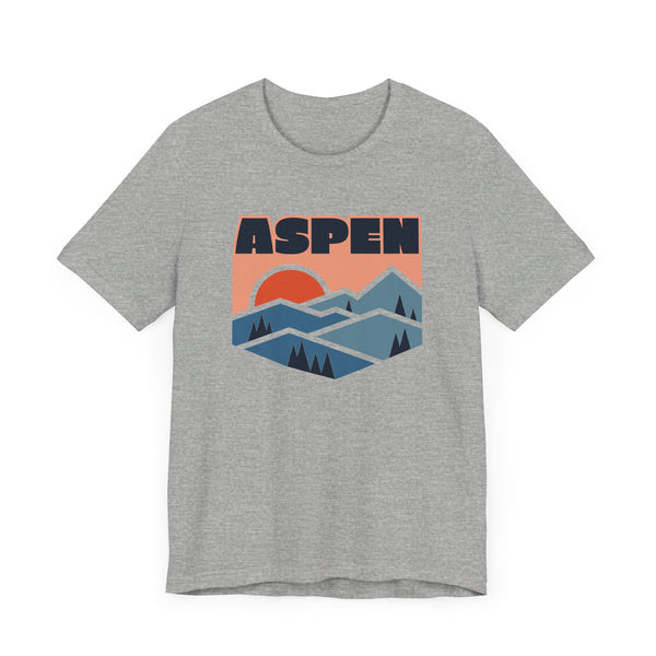 Aspen, Colorado T Shirt - Retro Graphic Tee