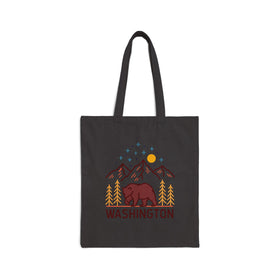 Washington Tote Bag - Cotton Canvas Washington Bag