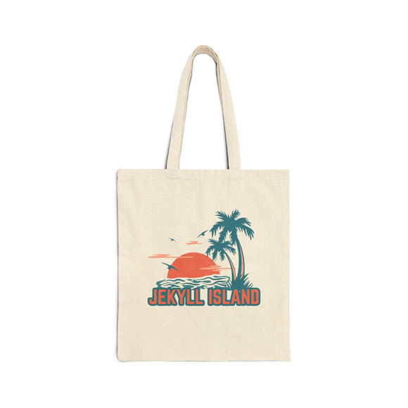 Jekyll Island, Georgia Cotton Canvas Jekyll Island Tote Bag