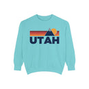 Utah Mountain Stripes Sweatshirt | Comfort Colors - 100% Cotton-7