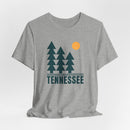 Tennessee T Shirt - Retro Trees Tennessee Tee-17