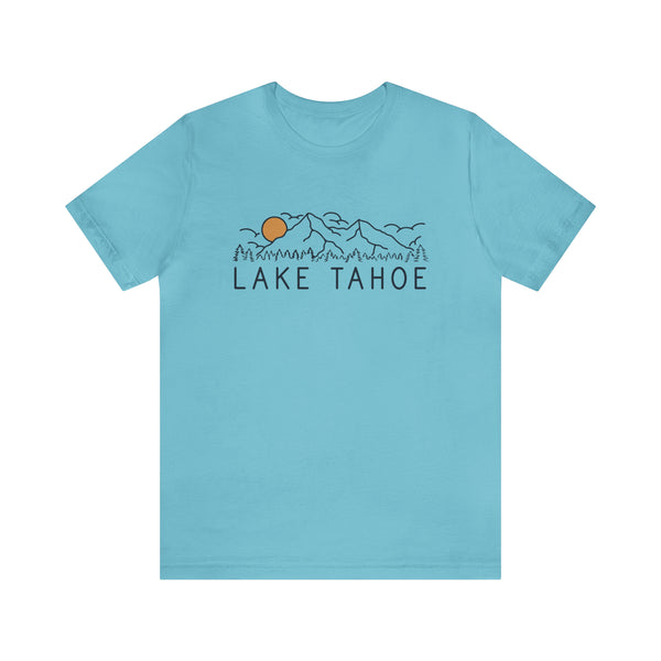 Lake Tahoe, California T-Shirt - Retro Unisex Lake Tahoe Shirt