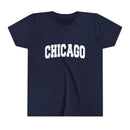 Chicago, Illinois Youth Graphic Tee - Kids Chicago T Shirt-4