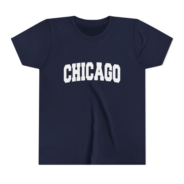 Chicago, Illinois Youth Graphic Tee - Kids Chicago T Shirt