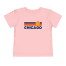Chicago, Illinois Toddler T-Shirt - Retro Sun Tee-4