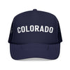 Kids Colorado Trucker Hat - Youth Snapback Cap on white background
