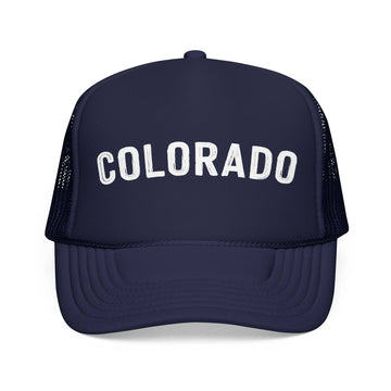 Kids Colorado Trucker Hat - Youth Snapback Cap on white background