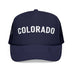 Kids Colorado Trucker Hat - Youth Snapback Cap on white background
