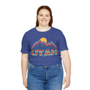 Utah T Shirt Retro Mountain - Unisex Utah Shirt-69