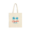 Florida Cotton Canvas Florida Tote Bag