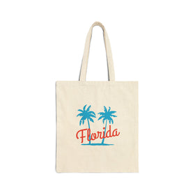 Florida Cotton Canvas Florida Tote Bag