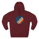 Premium Florida Retro Circle Hoodie — Vintage 70s Striped Logo Pullover-5