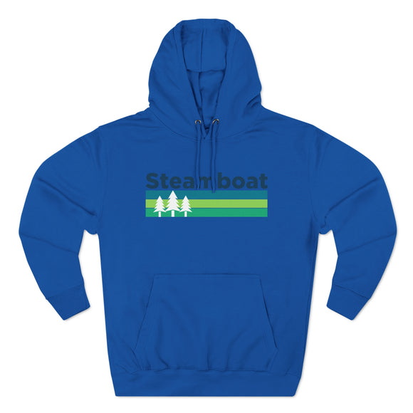 Premium Steamboat Springs, Colorado Hoodie - Retro Unisex Steamboat Springs Sweatshirt