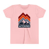 Wyoming Youth Shirt - Retro Mountain Wyoming Kid's T-Shirt