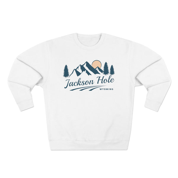 Premium Jackson Hole, Wyoming Sweatshirt - Unisex Sweatshirt