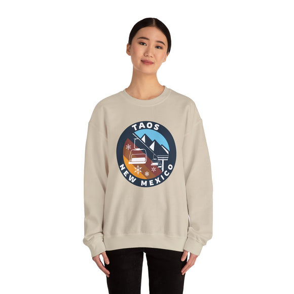 Taos, New Mexico Sweatshirt - Ski Lift Taos Crewneck Sweatshirt