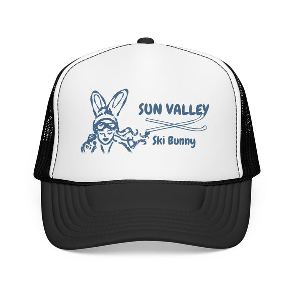 Sun Valley, Idaho Ski Bunny Trucker Hat