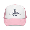 Alta, Utah Ski Babe Trucker Hat — Foam Mesh Cap-1
