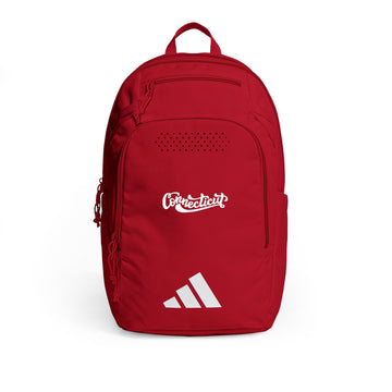 Buy team-power-red-white Connecticut Backpack - Adidas Defender 5 Embroidered Bag