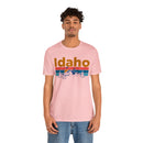 Idaho T-Shirt - Mountain Sunset Unisex Idaho Shirt-55