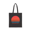 Panama City, Florida Retro 80s Cotton Canvas Panama City Tote Bag