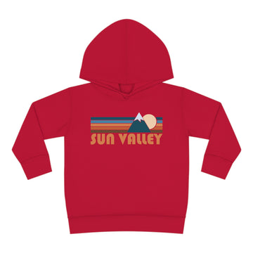 Buy vintage-red Sun Valley, Idaho Toddler Hoodie - Unisex Sun Valley Toddler Sweatshirt