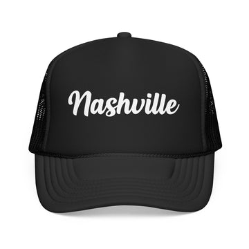 Nashville, Tennessee Foam Trucker Hat, Mesh Back