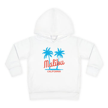 Malibu, California Toddler Hoodie - Unisex Malibu Toddler Sweatshirt