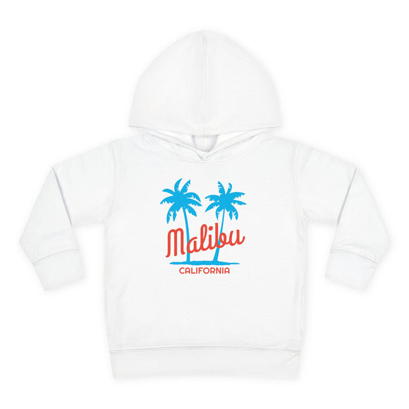 Malibu, California Toddler Hoodie - Unisex Malibu Toddler Sweatshirt