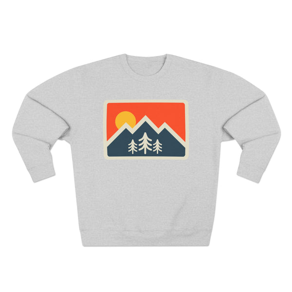 Premium Colorado Sweatshirt - Unisex Mountain Sweatshirt