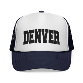 Buy dark-navy Denver, Colorado Collegiate Style Trucker Hat