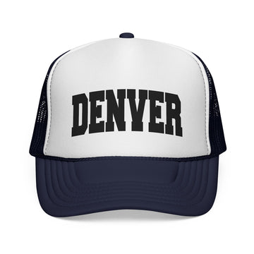 Buy dark-navy Denver, Colorado Collegiate Style Trucker Hat