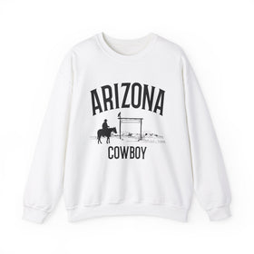 Arizona Sweatshirt - Mountain Cowboy Graphic Crewneck
