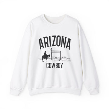 Arizona Sweatshirt - Mountain Cowboy Graphic Crewneck