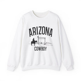 Arizona Sweatshirt - Mountain Cowboy Graphic Crewneck