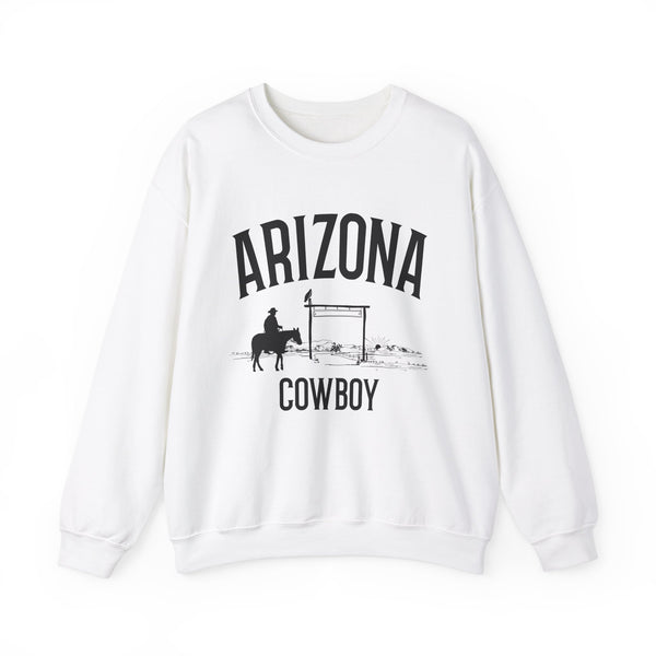 Arizona Sweatshirt - Mountain Cowboy Graphic Crewneck