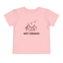 West Virginia Toddler T-Shirt — Vintage Gondola Ski Mountain Tee-4