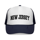 New Jersey Retro Collegiate Style Trucker Hat-6