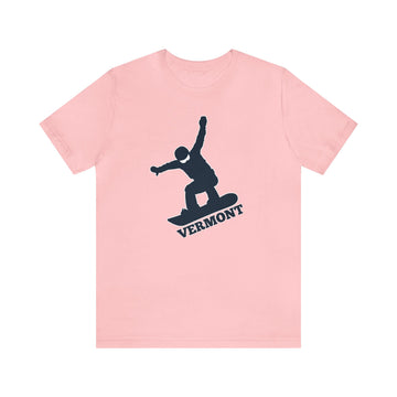 Buy pink Vermont T-Shirt - Snowboard Unisex Vermont Shirt