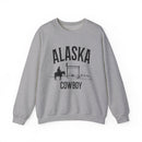 Alaska Sweatshirt - Mountain Cowboy Graphic Crewneck-3