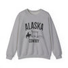 Alaska Sweatshirt - Mountain Cowboy Graphic Crewneck