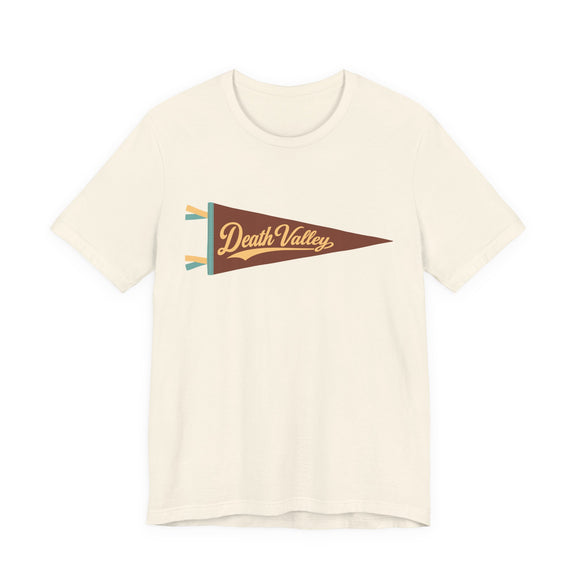 Death Valley National Park Pennant T-Shirt — Vintage Camp Flag Tee