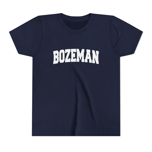 Bozeman, Montana Youth Graphic Tee - Kids Bozeman T Shirt