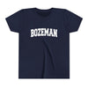 Bozeman, Montana Youth Graphic Tee - Kids Bozeman T Shirt