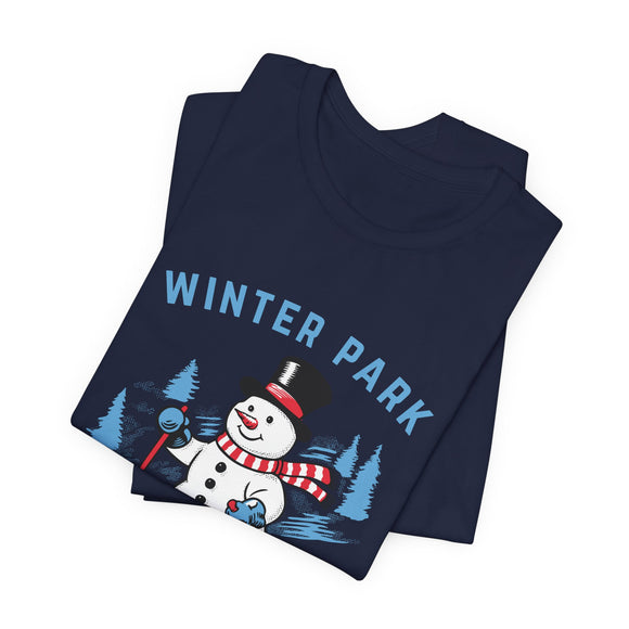 Winter Park, Colorado T Shirt - Ski Snowman Graphic Tee