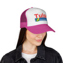 Tulsa, Oklahoma Retro Corn and Farm Trucker Hat-24