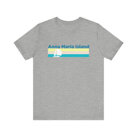 Anna Maria Island, Florida T Shirt - Sailboat Graphic Tee - 0