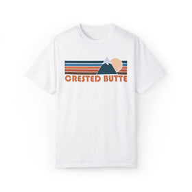 Crested Butte, Colorado Graphic Tee, Comfort Colors Retro Unisex Crested Butte T shirt, Mountain Adventure Shirt